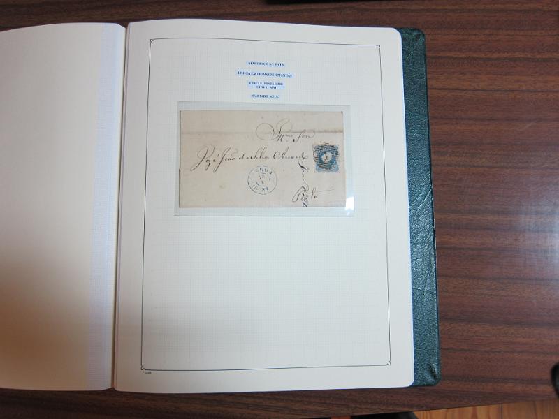 0018 (96).JPG -     Lote:    18      Marcofilia      Lotes Especiais       Descrição:         Portugal &mdash; Colecção especializada em dois álbuns com estudo especializado das marcas de duplo círculo e circulares de Lisboa, com selos de diversas emissões e cartas. Lote a ver.        Lote       Valor Base:     &euro; 1.000,00     Valor Venda:     Retirado     